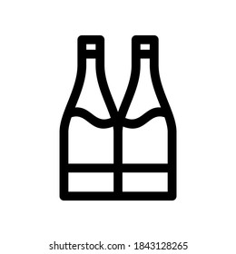soy sauce icon or logo isolated sign symbol vector illustration - Collection of high quality black style vector icons
