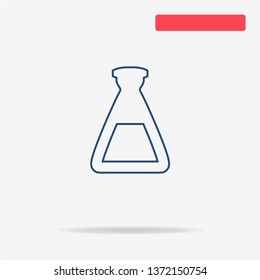 Soy sauce icon. Vector concept illustration for design.