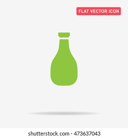Soy sauce icon. Vector concept illustration for design.