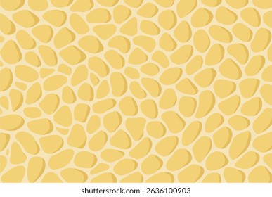 Textura de Tempeh de soja en diseño de Vector