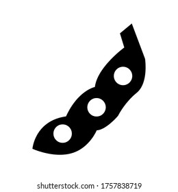 soybean  icon or logo isolated sign symbol vector illustration - high quality black style vector icons
