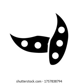 soybean  icon or logo isolated sign symbol vector illustration - high quality black style vector icons
