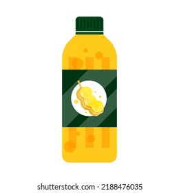 The soybean oil product  illustration.