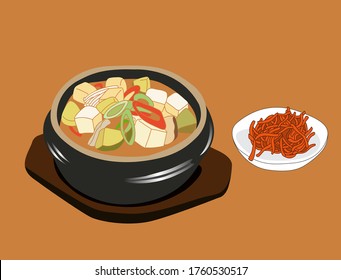  Soybean Paste Stew korea food