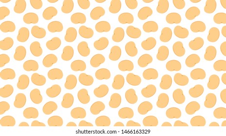 soybean pattern wallpaper. background soybean vector.