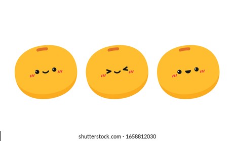 Soybean vector. Soybean character design.