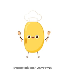 Soybean vector. Soybean character design.