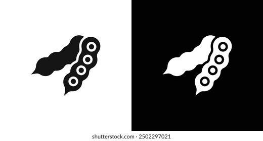 soybeans icon logo set vector