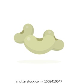 Soybeans icon with shadow flat style