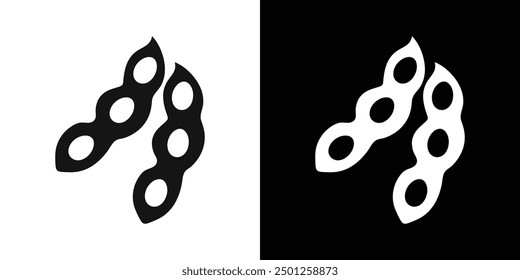 soybeans icon Symbol mark in filled style