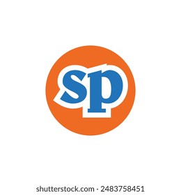SP Abstraktes Logo Moderner Stil