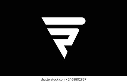 SP Creative Logo Initial Based Monogram Icon Vector symbol.