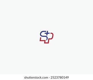  SP HealthcareLogo Design medical pluse logo