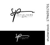 SP Initial letter handwriting and signature logo.
