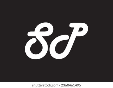 Logo-Design des SP-Briefes und Logo-Design