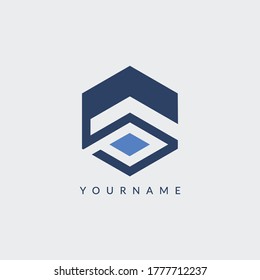 SP Letter Logo Design Template Vector