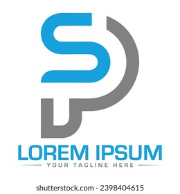 SP Logo design Creative and Modern Logo Design