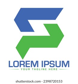 SP Logo Design Unique and Modern Logo Design 