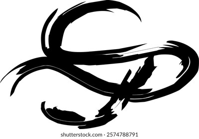 SP logo graffiti spray paint, SP letters handwritten in thick black watercolor acrylic ink. the letter SP is written with a brush