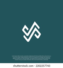 SP logo , letter SP logo design , abstract sp logo , clean and modern logo style . vector illustration