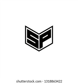 SP Logo Letters initial Designs Template
