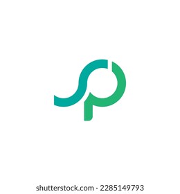 SP Logo, SP Monogram, Initial SP Logo, Letter SP Logo