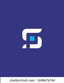 Monograma SP para empresas o tecnologías de logística. Y otros.
