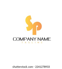 SP professional icon logo for business