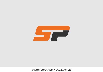 SP and PS initials letter logo for company, Sports S and P logo, Alphabet