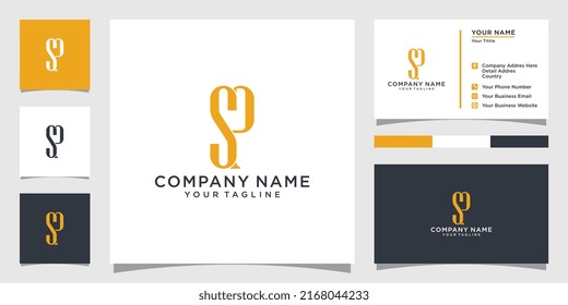vector de diseño de logotipo de letras SP o PS.