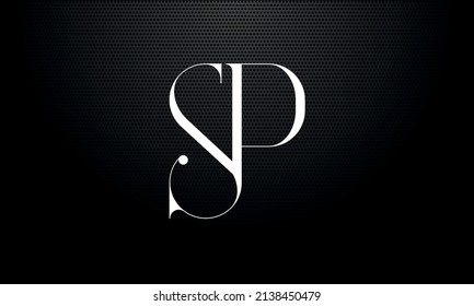 SP, PS Luxury Logo Vector Monogram based on Alphabet Initials	