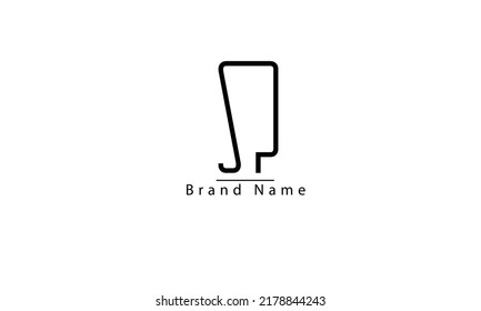 SP PS S P abstract vector logo monogram template