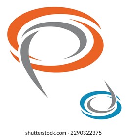 SP PS swirl logo template