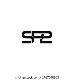 diseño de logotipo de monograma original con letra sp2
