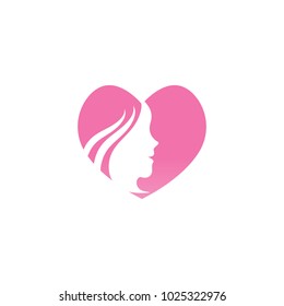 Spa aesthetic logo design template vector