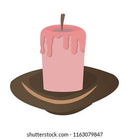 Spa aroma candle