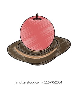 Spa aromatheraphy candle scribble