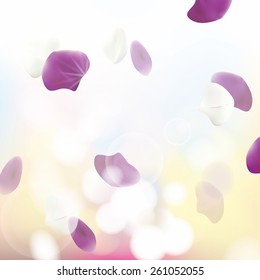 Spa Background with Petals 