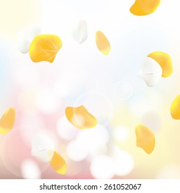Spa Background with Petals 