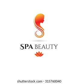 Spa Beauty Company Logo Vector Stock Vector (Royalty Free) 315760040 ...