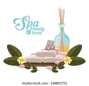 spa beauty and health towel compress aroma