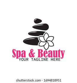 spa and beauty logo vector illustration