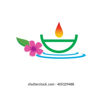 Spa Candle and Aroma Therapy
