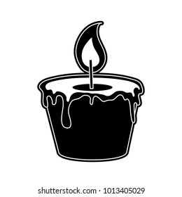 Spa candle aromatherapy