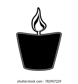 Spa candle aromatherapy