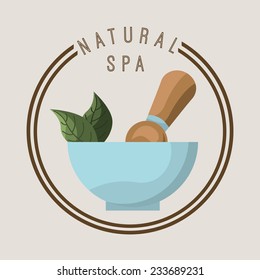 spa center design , vector illustration
