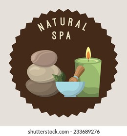 spa center design , vector illustration