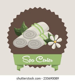 spa center design , vector illustration