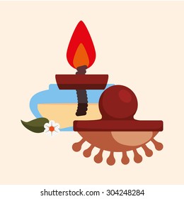 Spa Center design, vector illustration 10 eps graphic
