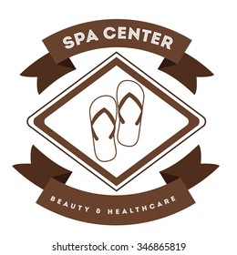 spa center design, vector illustration eps10 graphic 